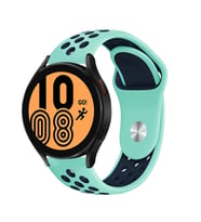 Samsung Gear S3 22mm Uyumlu Kordon Silikon Esnek Yumuşak Delikli Spor KRD-02 Kayış