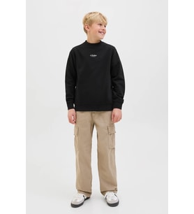 Jack & Jones Jjesoho Çocuk Sweatshirt (Siyah)