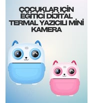Termal Yazıcılı Dijital Kamera – USB Şarjlı, HD Video Destekli
