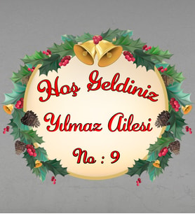 Meşgalem Aile Kapı Süsü (Karışık)