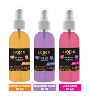 Luxor Çilek Sakız & Böğürtlen Sakız & Mango 50 Ml X 3 Koku