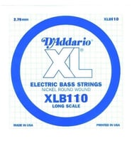 Daddario XLB110 Bas Gitar Tek Tel  E-(Mi) 0.110 İnç XL Nickel Wound