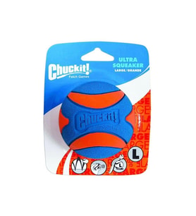 Chuckit! Ultra Squeaker Sesli Köpek Oyun Topu (Büyük Boy)