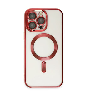 Apple İphone 14 Pro Kılıf Kross Magneticsafe Kapak - Kırmızı