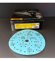 MIRKA ZIMPARA EPOKSİ REÇİNE TEKNE MOBİLYA GALAXY SERİSİ 600 KUM CIRTLI 150 MM  50 ADET (Turkuaz)