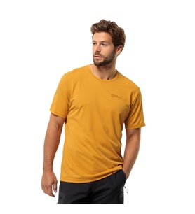 Jack Wolfskin Delgami S/S Outdoor Tişört Sarı