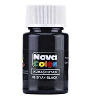 Nova Color Kumaş Boyası 35 Cc Siyah - 2 adet