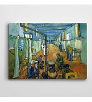 Vincent Van Gogh Ward İn The Hospital İn Arles Kanvas Tablo