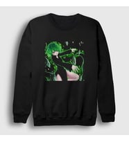Presmono Unisex Siyah Tatsumaki Anime One Punch Man Sweatshirt 444661tt