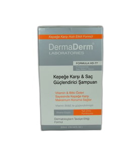 Dermaderm Kepeğe Karşı Saç Güçlendirici Vitamin ve Bitki Özlü Şampuan 300 ML