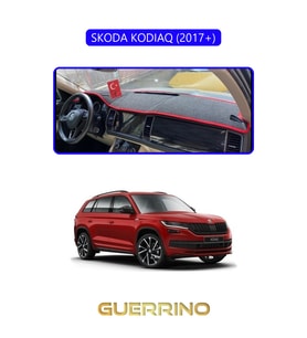 SKODA KODIAQ 2017 +TORPİDO KORUMA HALISI MAVİ KENAR
