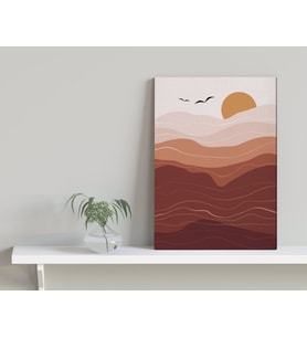 BK Home Minimalist Landscape Tasarımlı Kanvas Tablo-2