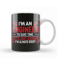 I Am An Engineer 02 Kupa Bardak Porselen
