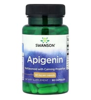 Swanson Apigenin 50 mg 90 Capsules (ÖSG ÖZEL SPORCU GIDALARI).