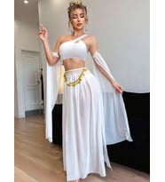 Kadın Fantazi Beyaz Özel Tasarım Harem Kostüm 2274