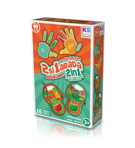 BE233 KS, Sol Elim Sağ Elim 2si1 arada Bağcıklarım / +3 yaş