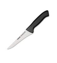 38118 Ecco Kasap Et, Kemik Sıyırma Bıçağı 14,5 Cm - Siyah