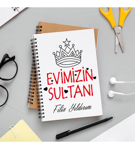 Evimizin Sultanı Defteri Kişiye Özel