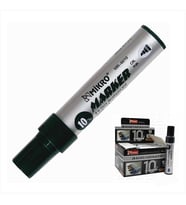 Permanent Markör Marker Kesik Uçlu Koli Kalemi Siyah 10 mm Mr-6010 1 Adet
