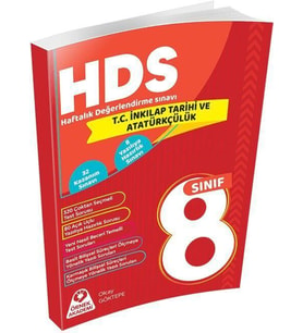 8. Sınıf Sosyal Bilgiler Haftalık Değerlendirme Sınavı HDS Örnek Akademi