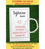 10 Adet İnci Toka - Kına Hediyesi - Nikah Hediyesi - Yenidoğan Hediye - 