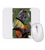 Monkey Bass Müzik Gitar Maymun Mouse Pad