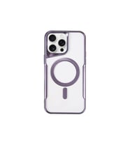 Apple İphone 15 Pro Max Kılıf Boyi Magsafe Silikon Kapak - Derin Mor