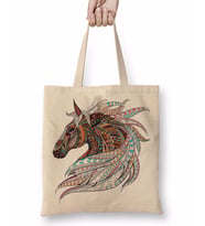 Color Horse Bez Çanta Uzun Saplı