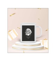 Astro Cat Tasarımlı Kupa Bardak (Beyaz)