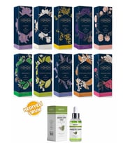Pereja Kolonya 250 ml Cam Şişe 10 Lu Set (Renksiz)