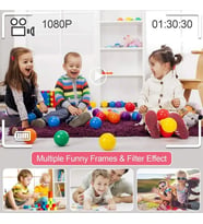 Mini Kamera Fotoğraf Makinesi Pembe