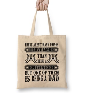 Mens Dad And Engineer Funny Fathers Gift Ideas 05 Bez Çanta Uzun Saplı