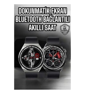 Mey İthalat® Akıllı Saat Dokunmatik Ekran Sesli Görüşme ve Bildirim Görme Sağlık Takibi