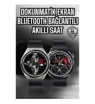 Mey İthalat® Akıllı Saat Dokunmatik Ekran Sesli Görüşme ve Bildirim Görme Sağlık Takibi