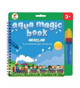 Aqua Magic Book Sihirli Boyama Araçlar