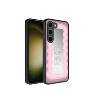 Samsung Galaxy S23 Plus Uyumlu Kılıf Aynalı Desenli Kamera Korumalı Parlak Zore Mirror Kapak (Açık Pudra)