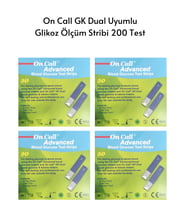 Acon - OnCall Advanced Kan Şekeri Ölçüm Stribi ( 200 Test )