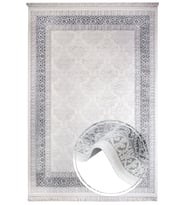Makine Kaymaz Yıkanabilir Bej Geometrik Salon Halısı Mutfak Halısı Koridor Halısı Yolluk 6151A