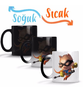 Teemo Sihirli Kupa Bardak Porselen