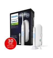 PHILIPS Sonicare Protective Clean 5100 Şarjlı Diş Fırçası, Seyahat Kabı, Yedek Başlık - Beyaz HX6859/29