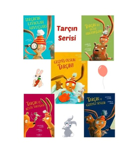 5 Kitap Set Tarçın Kaybolan Havuçları, Gizemli Sesler, En iyi Arkadaşları, Geçmiş Olsun, İş Kültür