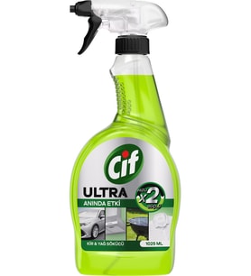 Cif Ultra Anında Etki Kir ve Yağ Çözücü 1025 ml