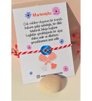 Çiçek Boncuklu Marteniçka Bileklik