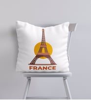 BK Gift France Tasarımlı Yastık - Model 1