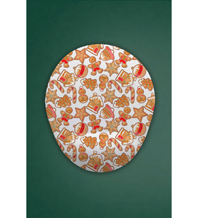 Yılbaşı Temalı Bilek Destekli Mouse Pad