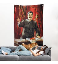 Joseph Stalin Rusya ve Sovyetler Birliği SSCB Duvar Örtüsü-7697
