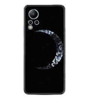 Infınix Note 12 Kılıf Silikon Desen Özel Seri Yalnız Ay 1744