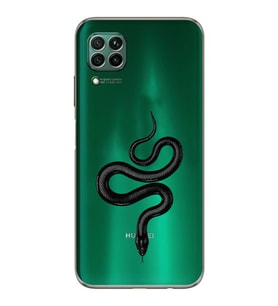 Huawei P40 Lite Uyumlu Baskılı Yumuşak Silikon Şeffaf Telefon Kılıfı