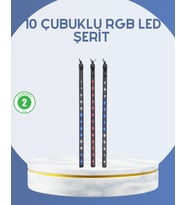 Northcity Dış Mekan LED Kayan Yıldız Işığı 10 Çubuk Aydınlatma