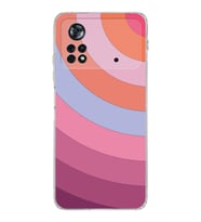 Xiaomi Poco X4 Pro Kamera Korumalı Kapak Renk Cümbüşü Tasarımlı Şeffaf Kılıf